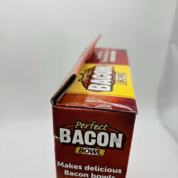 As Seen On TV Perfect Bacon Bowl 2 Bowls Included Dishwasher Safe New in Box - Picture 8 of 8